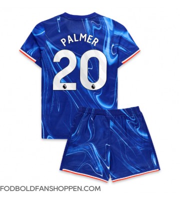 Chelsea Cole Palmer #20 Hjemmebanetrøje Børn 2024-25 Kortærmet (+ Korte bukser)